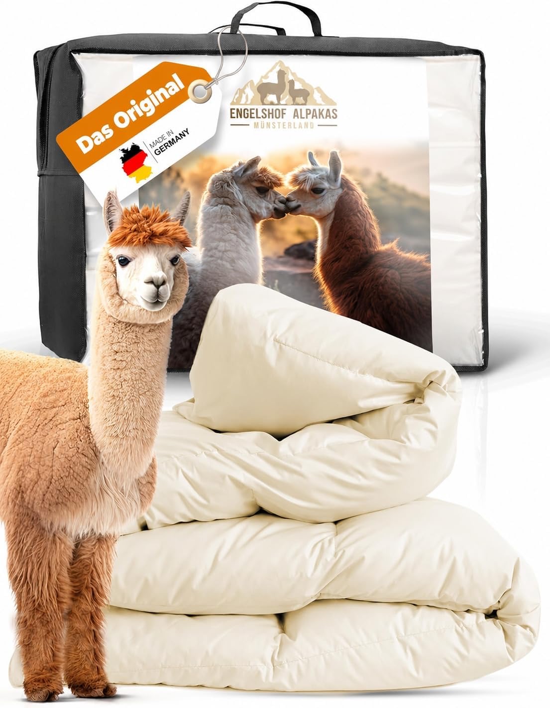Engelshof Alpakas Münsterland Engelshof Sommer 135×200, 700 g