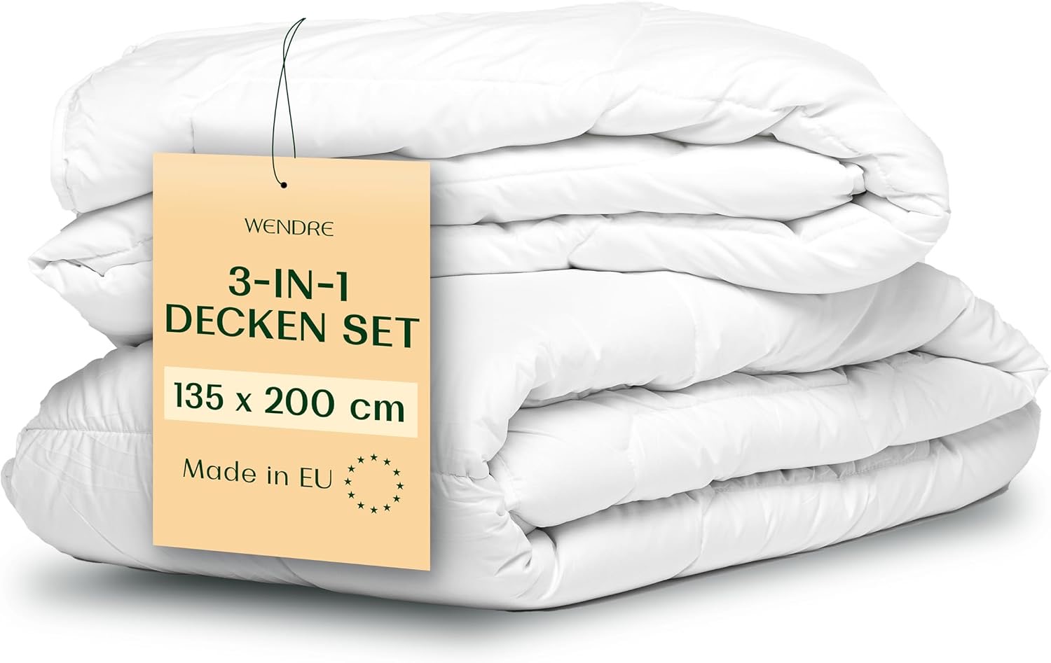 WENDRE 4-Jahreszeiten-Bettdecke 135×200