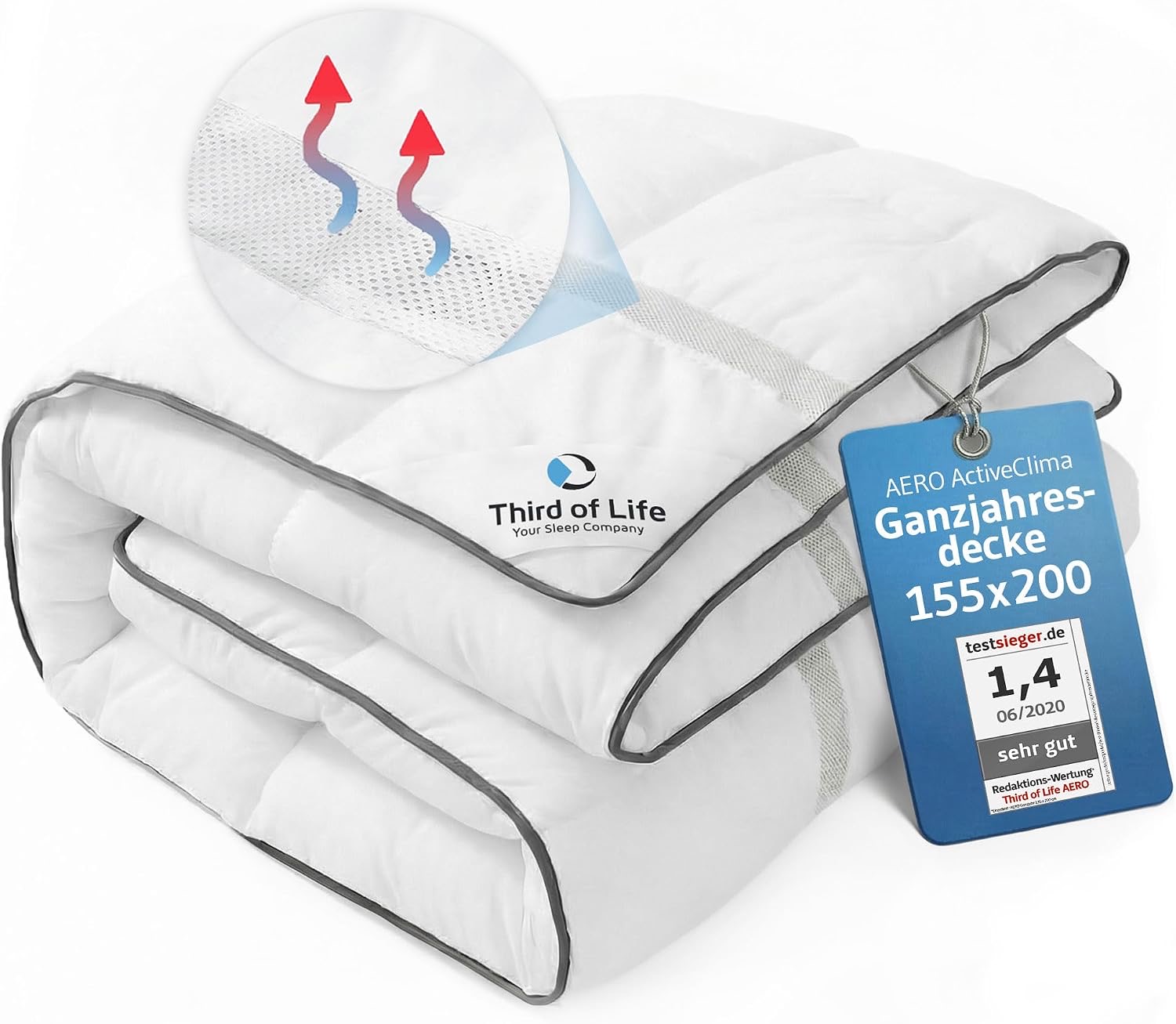 Bettdecke 155×200 – Testsieger