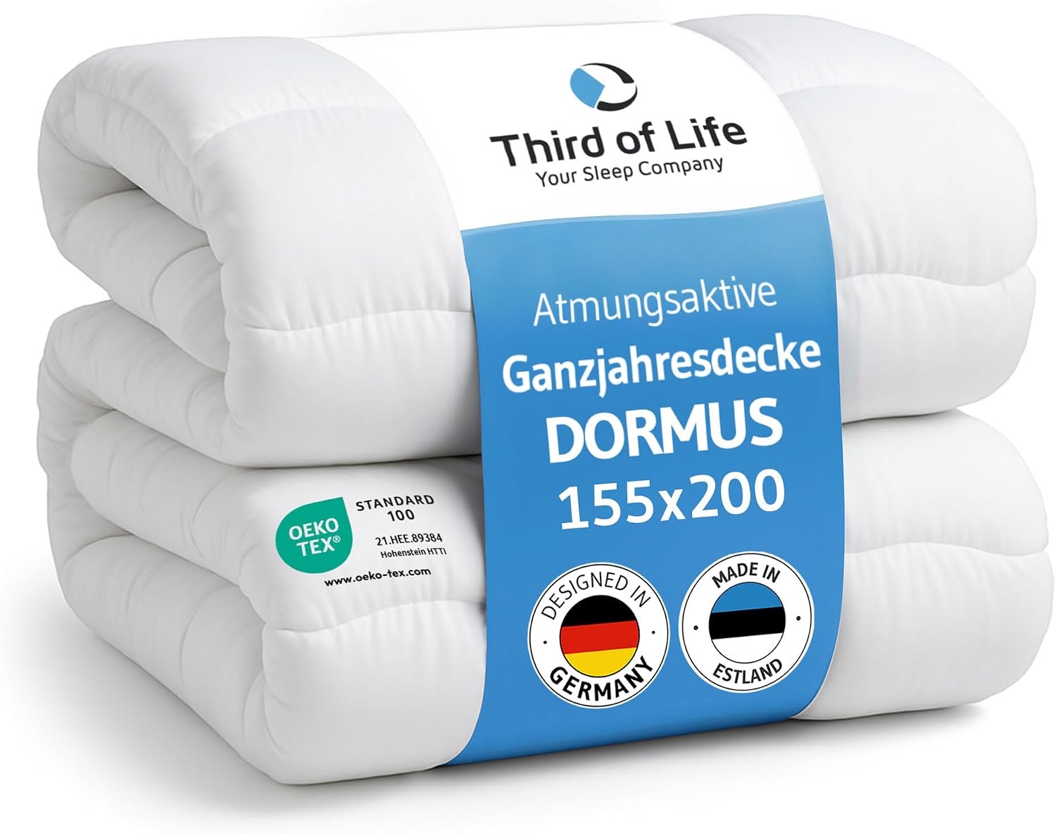 Third of Life Third of Life Ganzjahresdecke 155×200