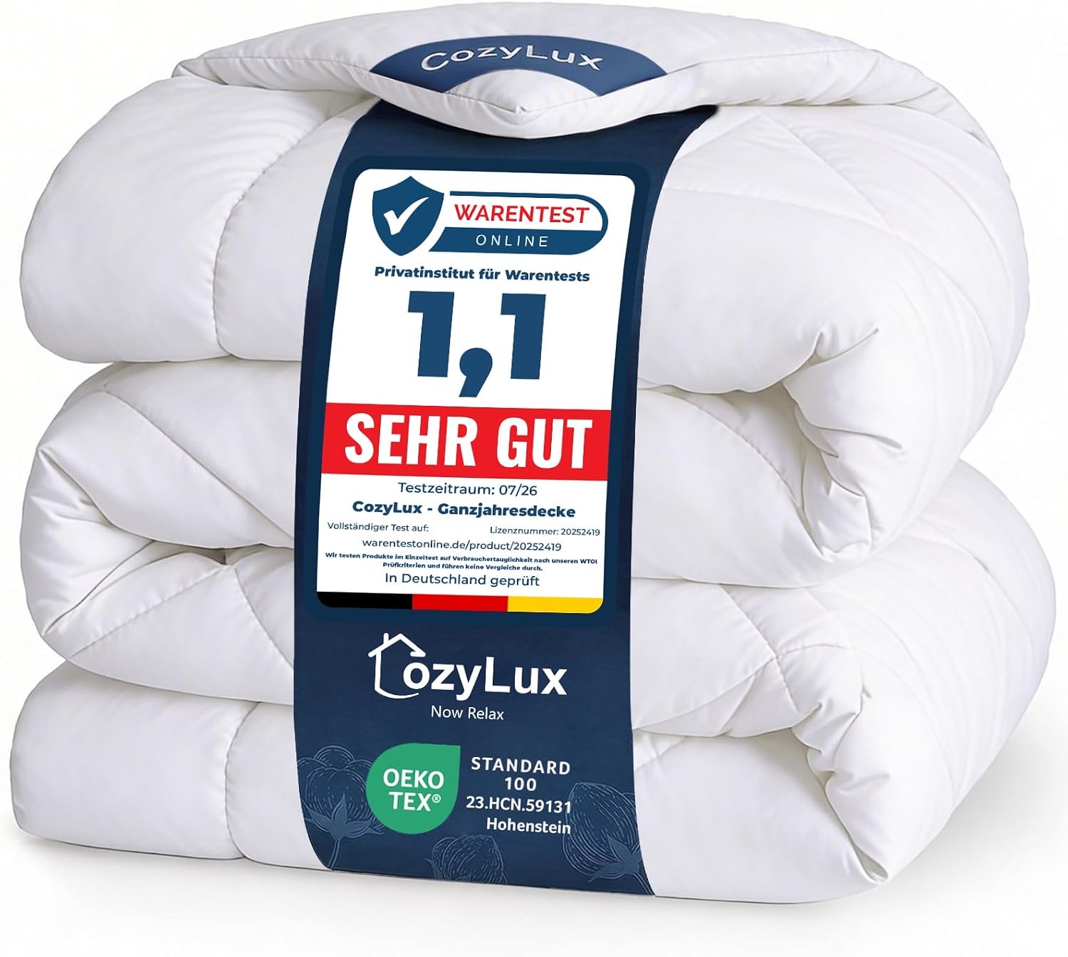 CozyLux CozyLux Bettdecke 200×200
