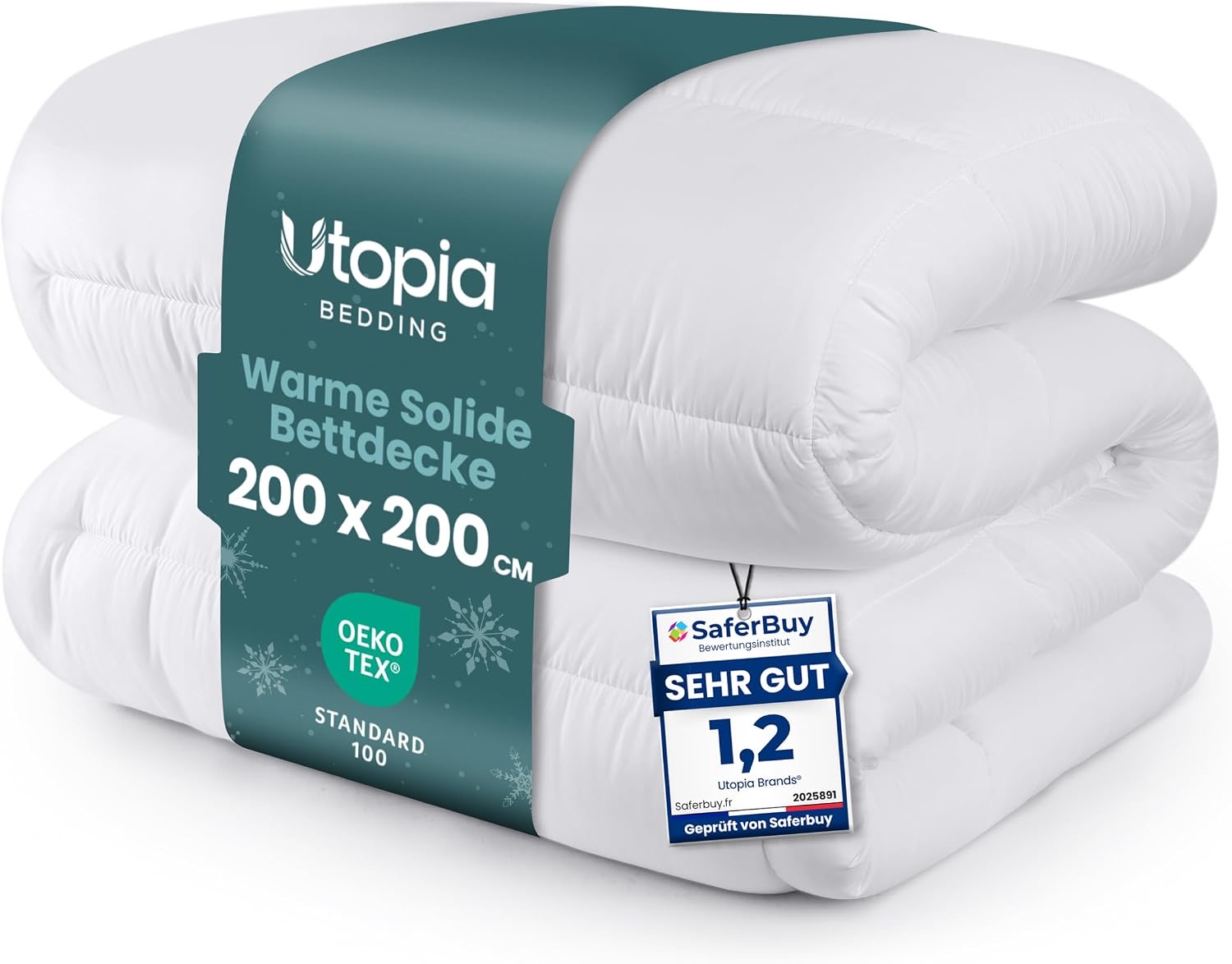Utopia Bedding Utopia Bedding Ganzjahr 200×200