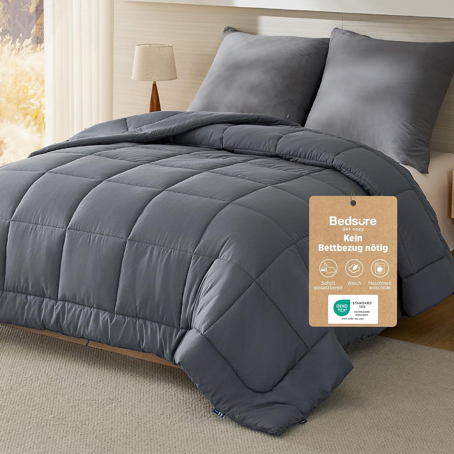 BEDSURE 155×220 mit Bezug, 33,14 €