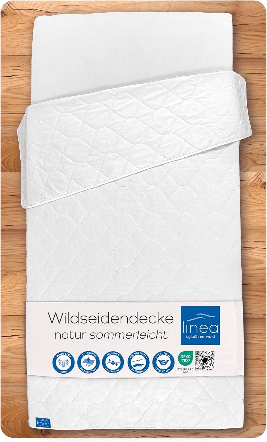 LINEA by Böhmerwald LINEA Nature Wildseide sommerleicht 135×200 - Produktbild