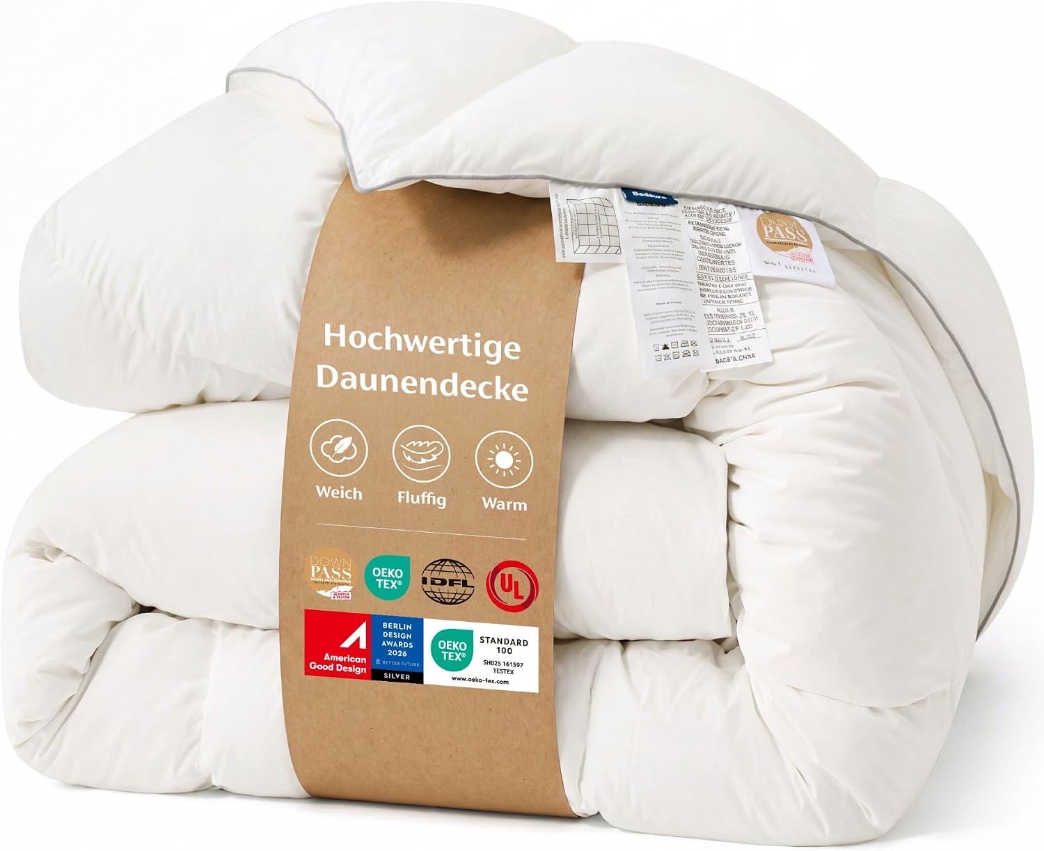 BEDSURE Federbett 135×200 Winter