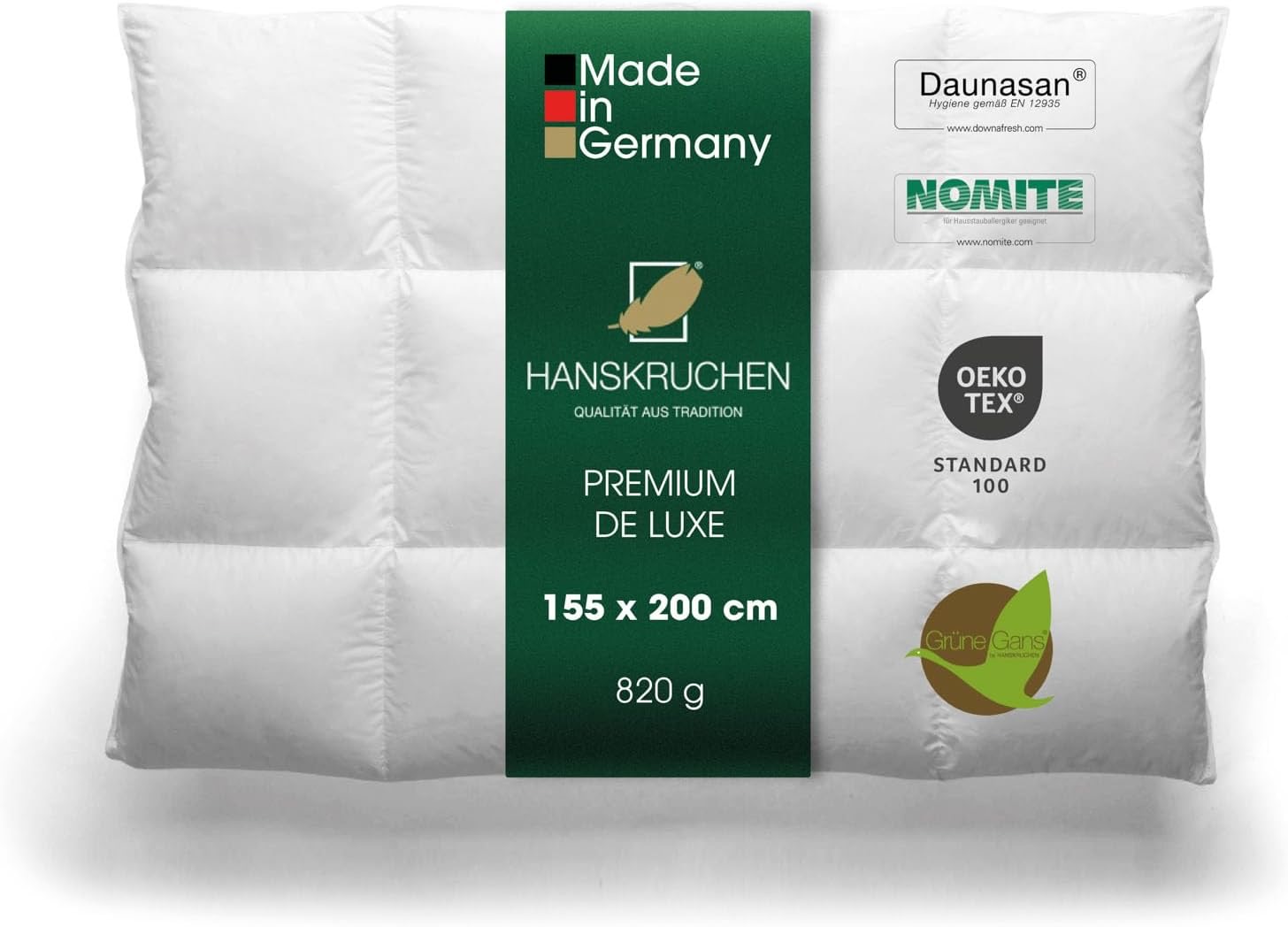 Hanskruchen Premium de Luxe Medium 155×200