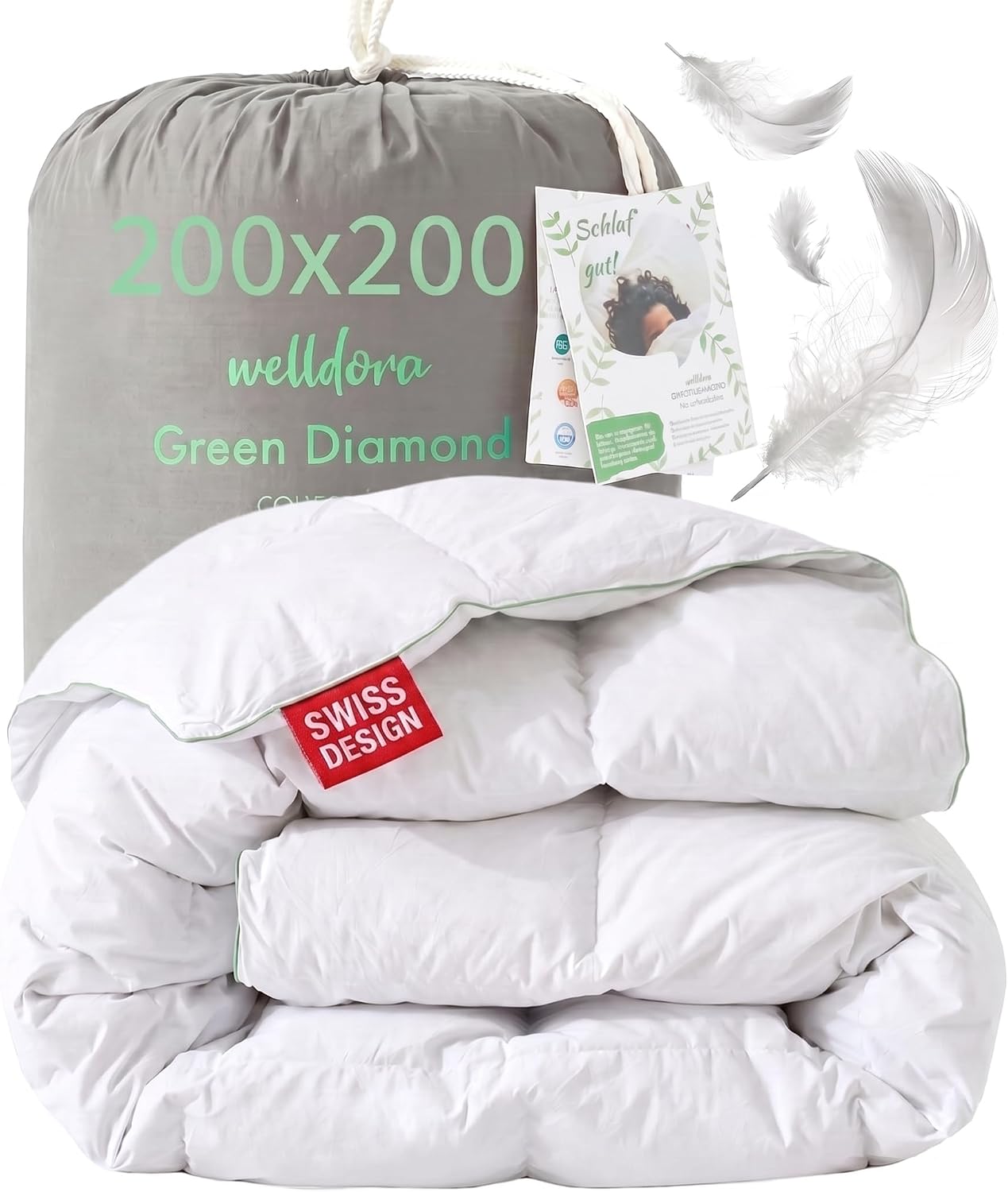 Welldora Welldora Komfort Ganzjahresdecke 200×200