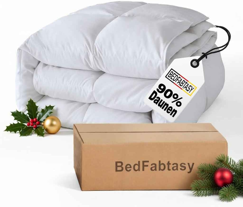 BedFabtasy Daunendecke 90/10 200×200