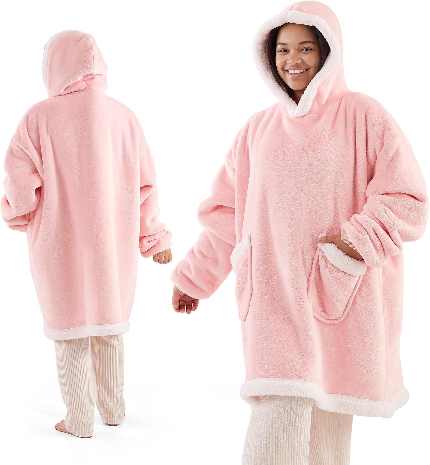 Sonive Hoodie-Decke 183×116