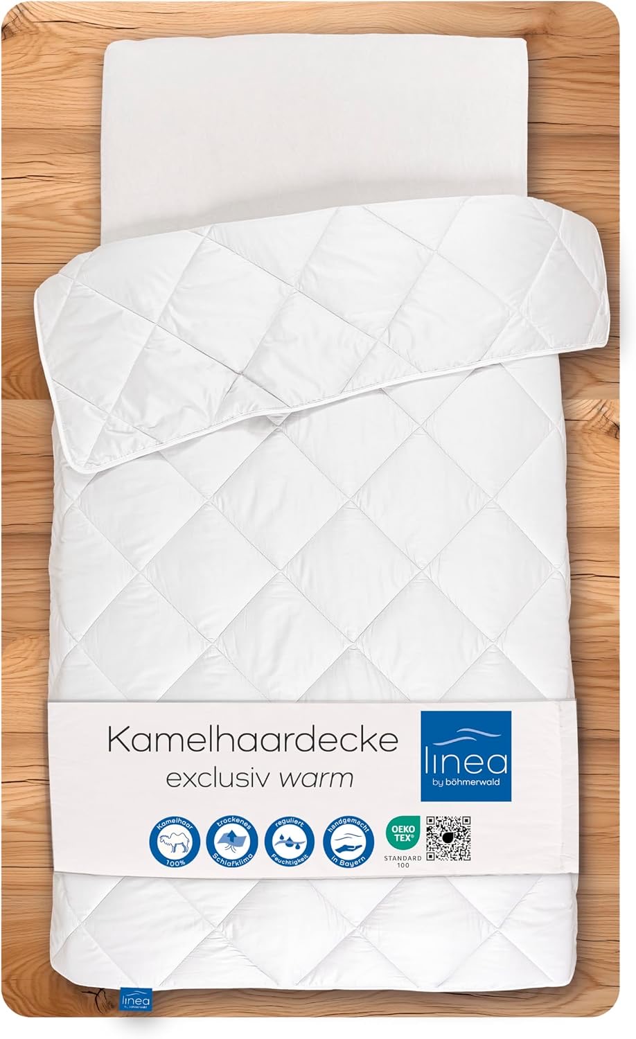 LINEA Kamelhaardecke normal 220×240