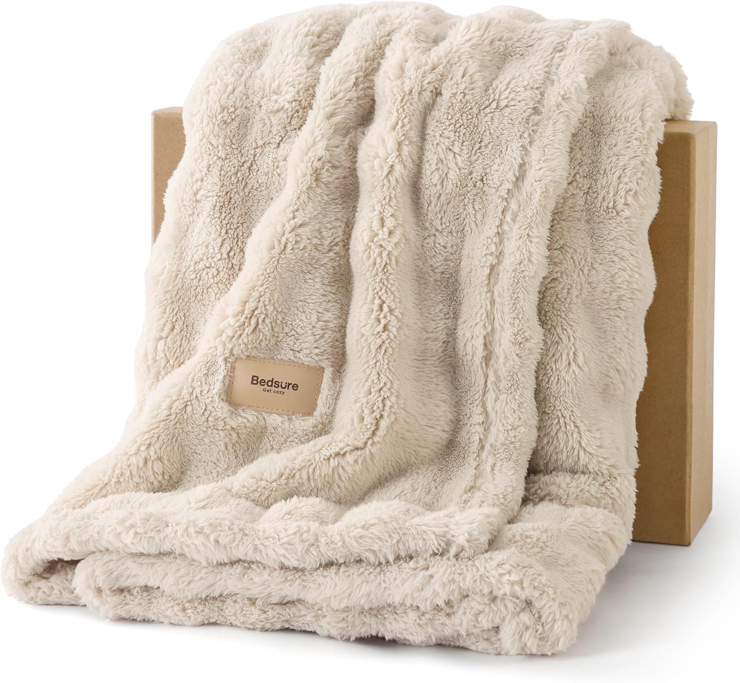BEDSURE Bubble-Decke 150×200 Beige