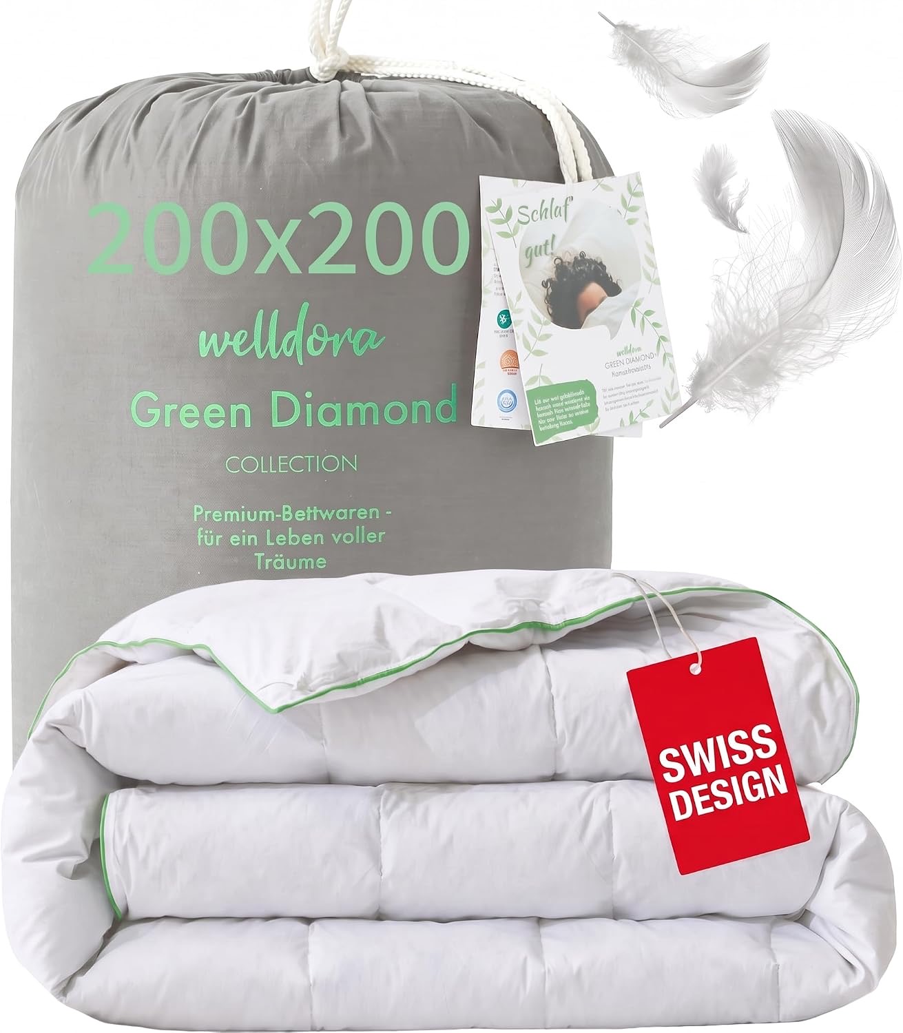 Welldora Komfort Sommerdecke 200×200 cm