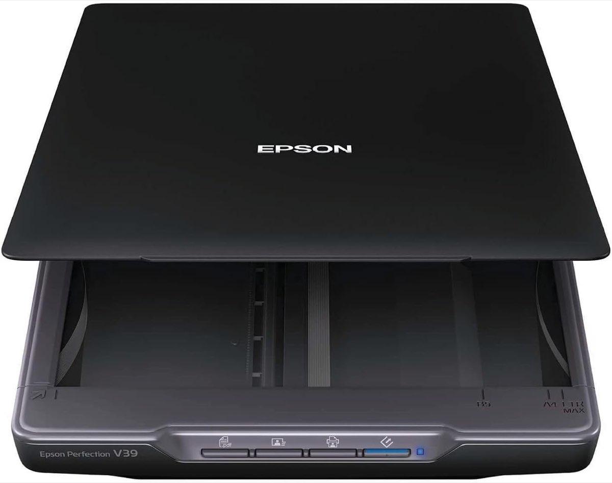 Epson Perfection V39, englisches Listing