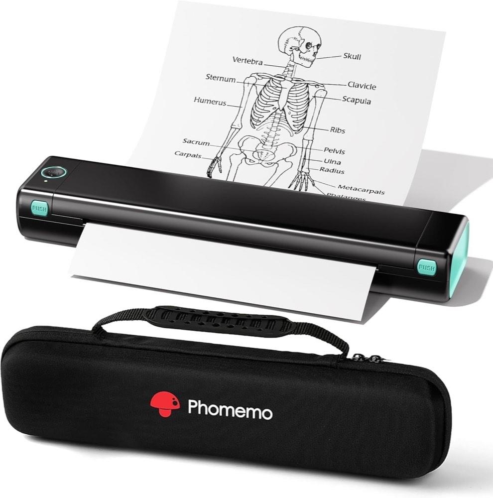 Phomemo M08F mit Tasche