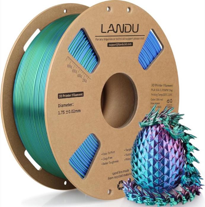 Testsieger LANDU Silk PLA Tricolor