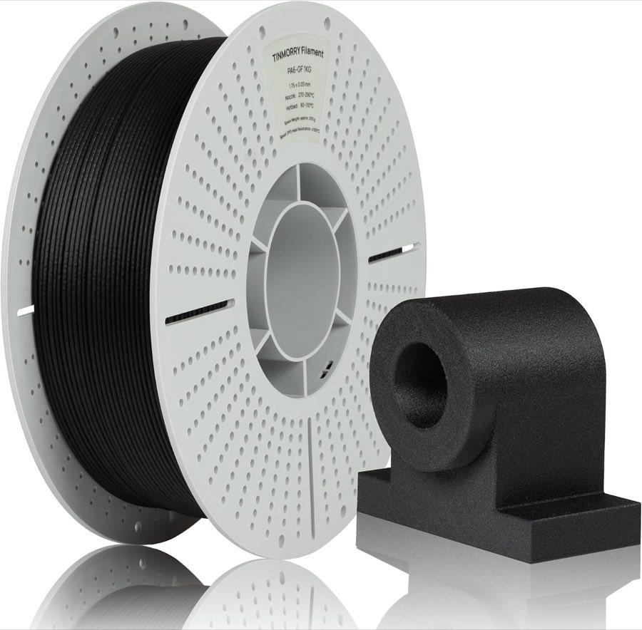 TINMORRY PA6-GF, schwarz, 1 kg