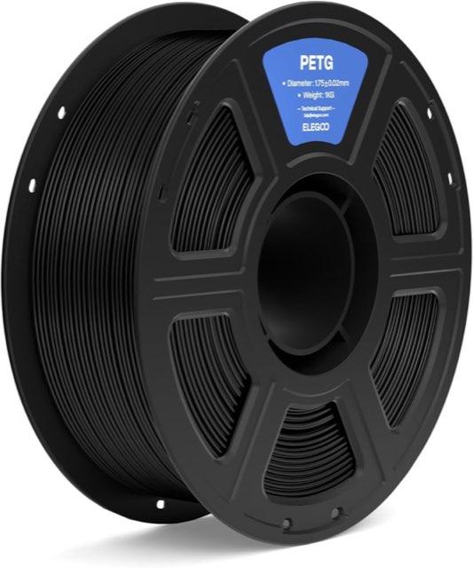 ELEGOO PETG 1,75 mm Schwarz, 1 kg