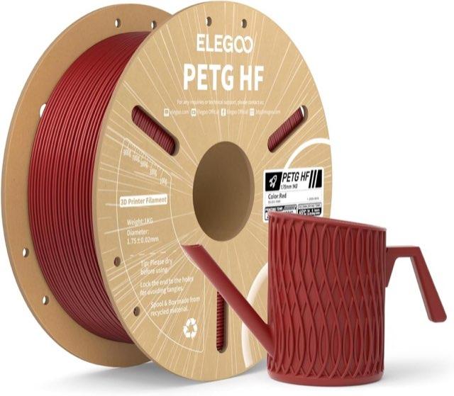 ELEGOO PETG HF 1,75 mm Rot, 1 kg