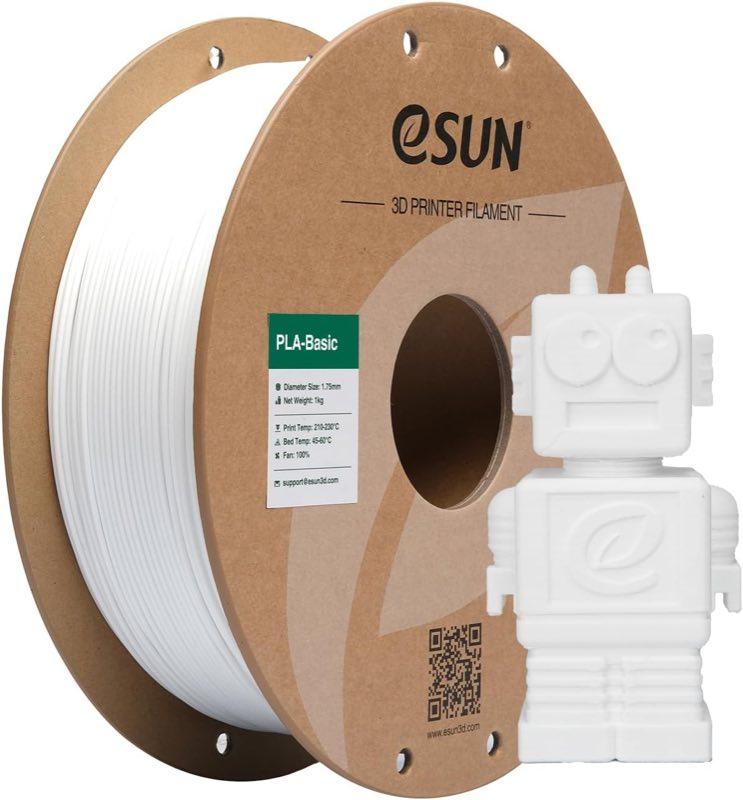 eSUN PLA Basic 1,75 mm Weiß, 1 kg