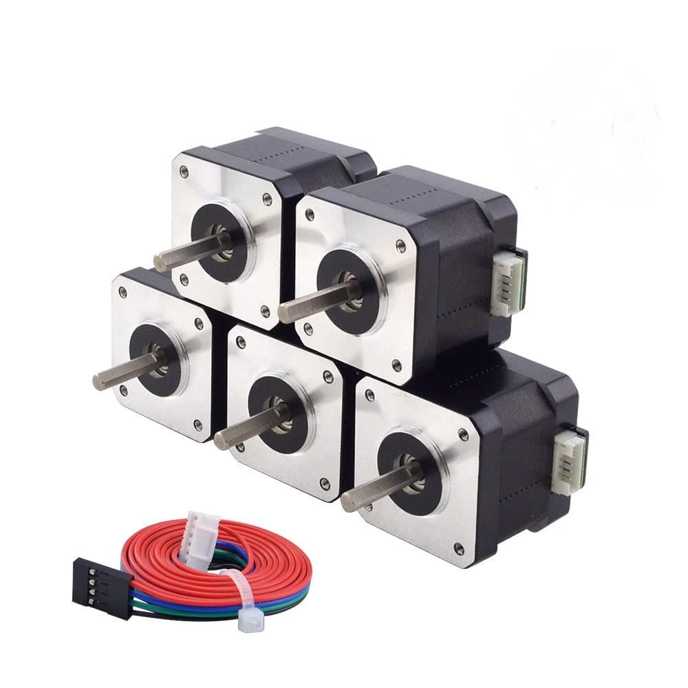 STEPPERONLINE STEPPERONLINE 5 x NEMA 17, 0,42 Nm, 1,5 A