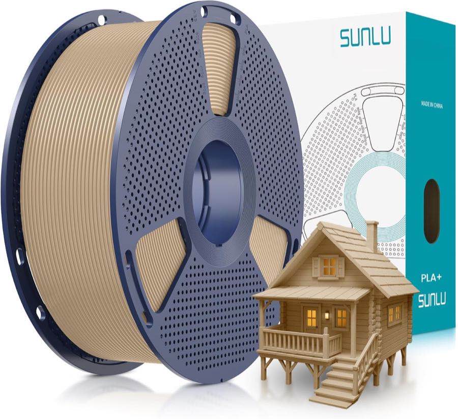 SUNLU PLA+ 1,75 mm Eiche, 1 kg