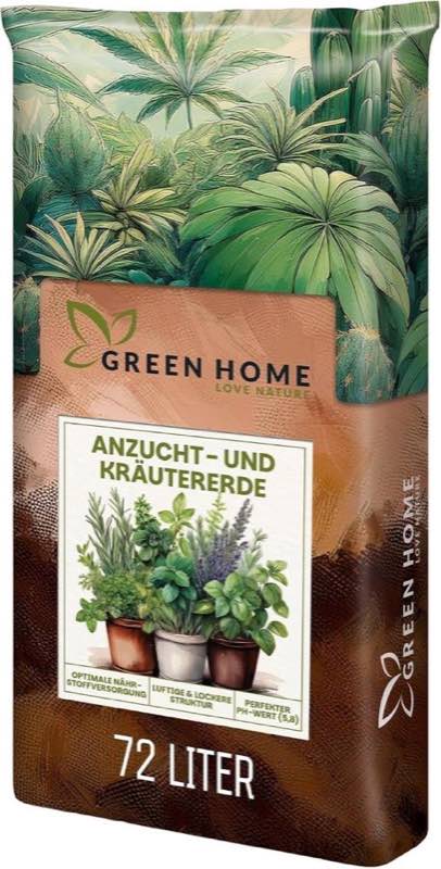 Green Home Anzucht- & Kräutererde 72 L