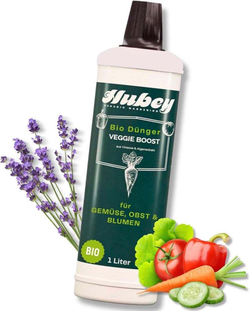 Hubey Vinasse Bio Flüssigdünger · Veggie Boost (1 l)