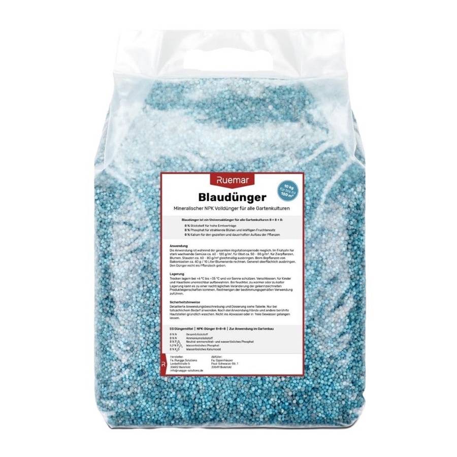 Ruemar Blaudünger · 10 kg NPK 8+8+8