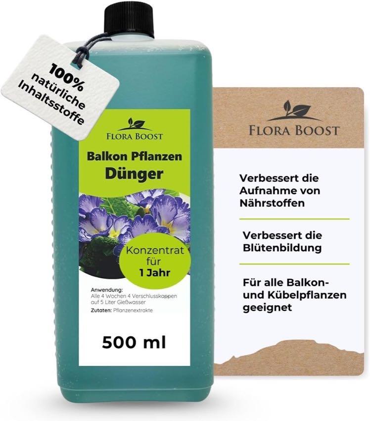 Flora Boost · Balkonpflanzendünger · 500 ml