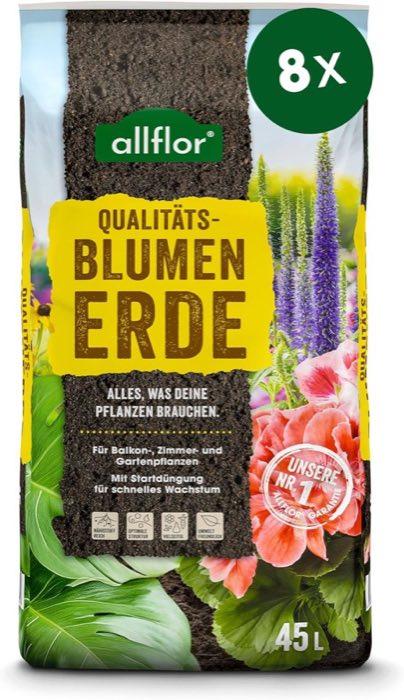 Allflor Blumenerde · 8×45 L
