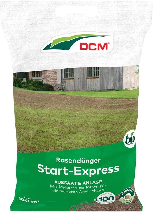 DCM Rasendünger Start-Express · 5 kg / 100 m²