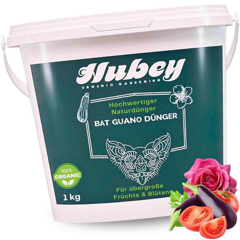 HUBEY Bat Guano · NPK 1-20-1 (1 kg)