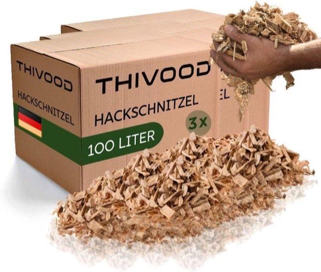 THIVOOD Kiefer-Hackschnitzel · 300 L
