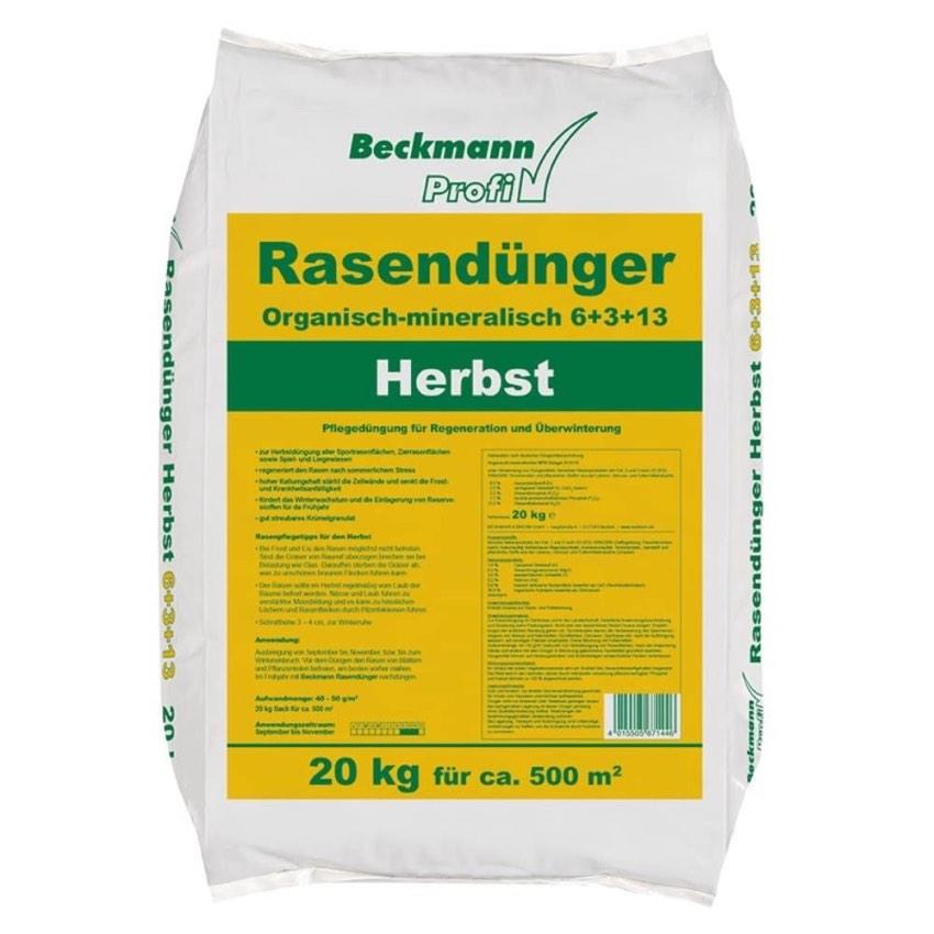 Boni-Shop Rasendünger Herbst · NPK 6+3+13 · 20 kg