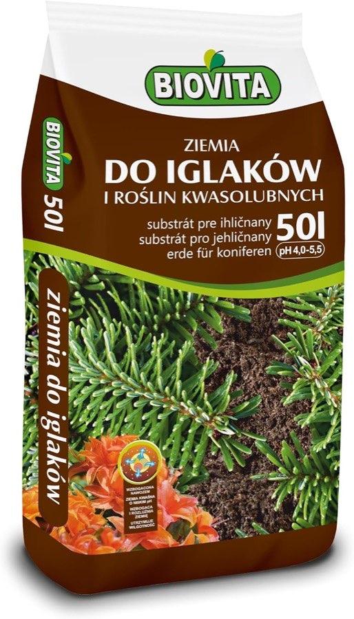 BIOVITA BIOVITA Erde für säureliebende Pflanzen · 50 L