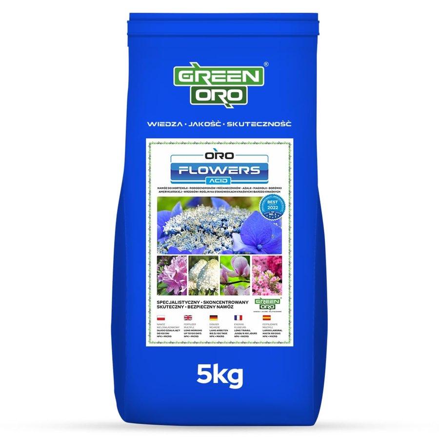GREEN ORO FLOWERS ACID · NPK 12,8-18,1-25,2