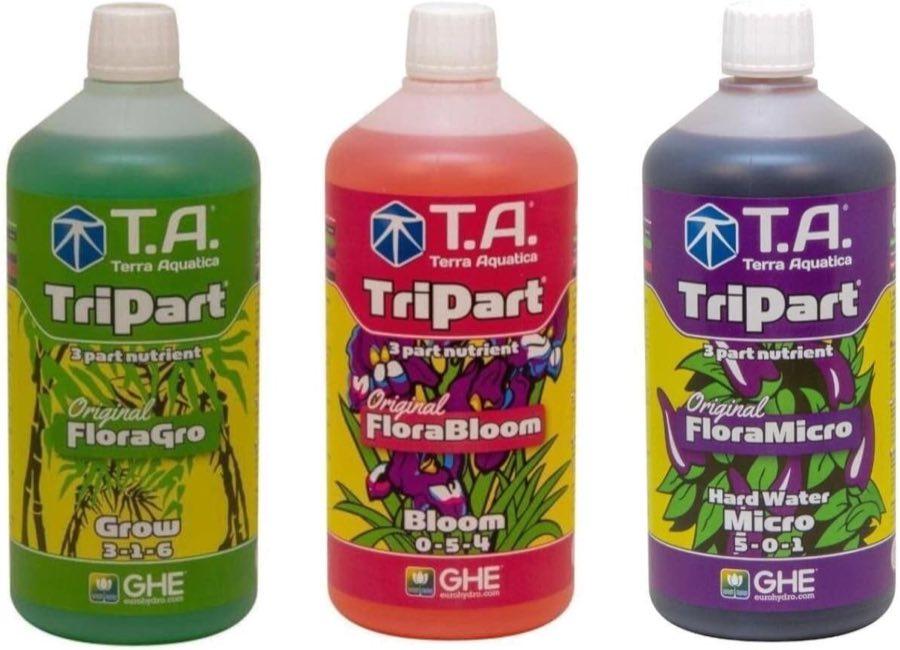 Senua Flora QT Serie · 3er Pack Hard Water (3 × 1 L)