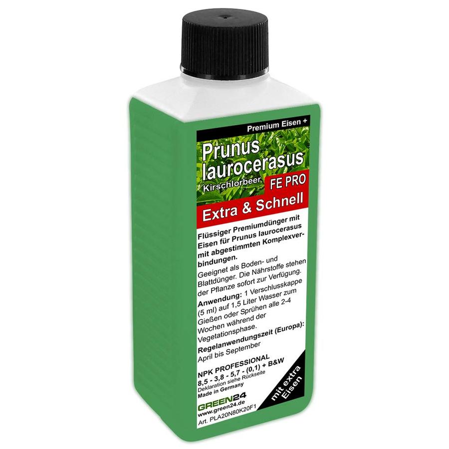 GREEN24 GREEN24 FE PRO Kirschlorbeer · NPK 8,5+3,8+5,7 (250 ml)