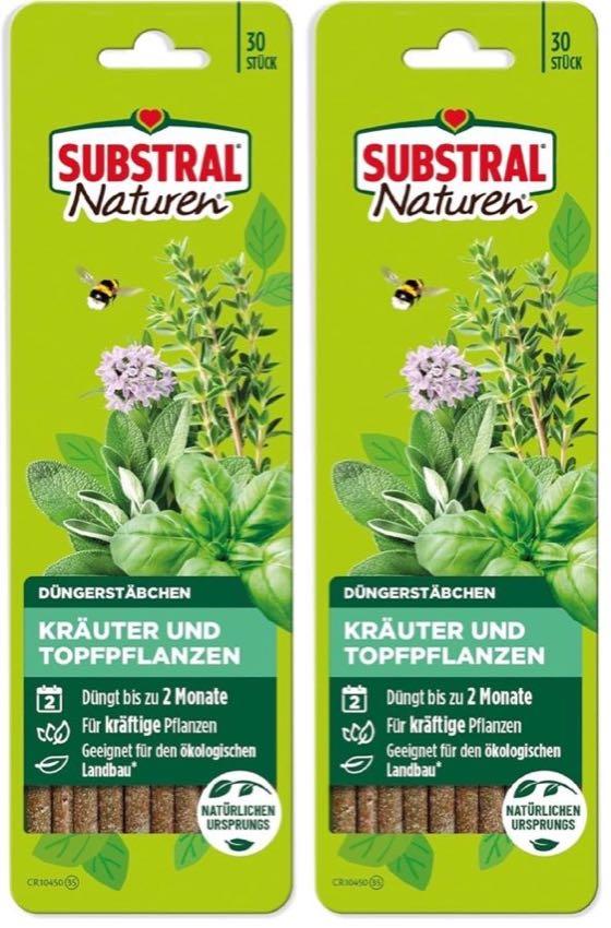 Substral Substral Naturen Stäbchen Kräuter · 2×30
