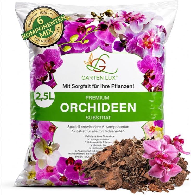 Garten Lux Premium Orchideenerde · 2,5 L