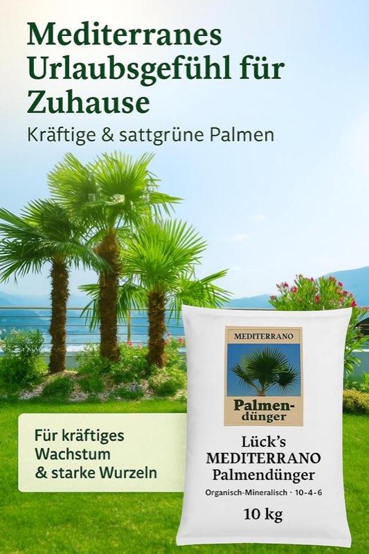 Mediterrano Palmendünger Freiland · 10 kg