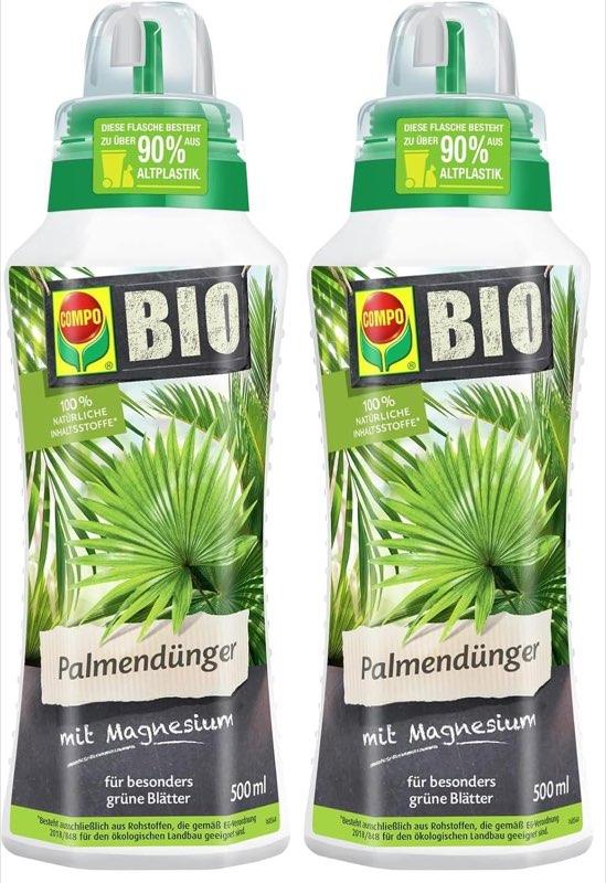 COMPO BIO Palmendünger · mit Mg & Fe (2×500 ml)