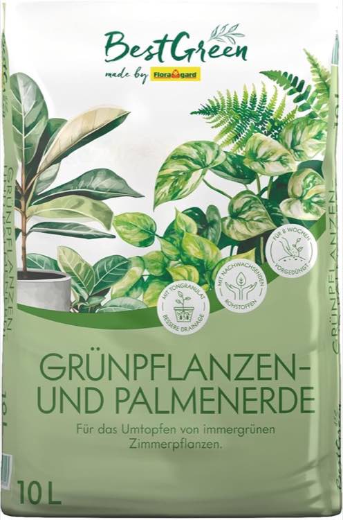 BestGreen Grünpflanzen- & Palmenerde · 10 L