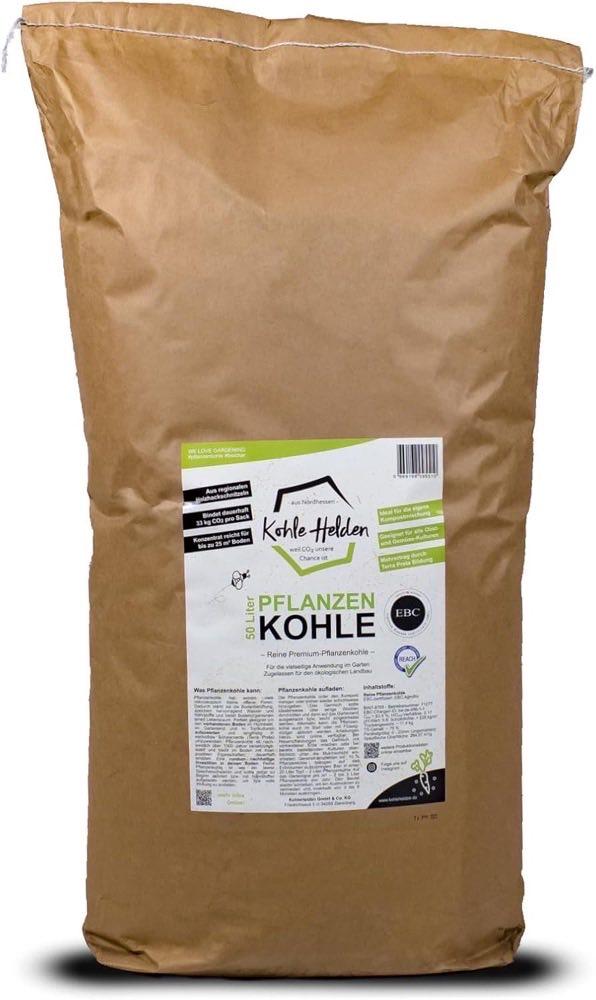 Pflanzenkohle Produktbild