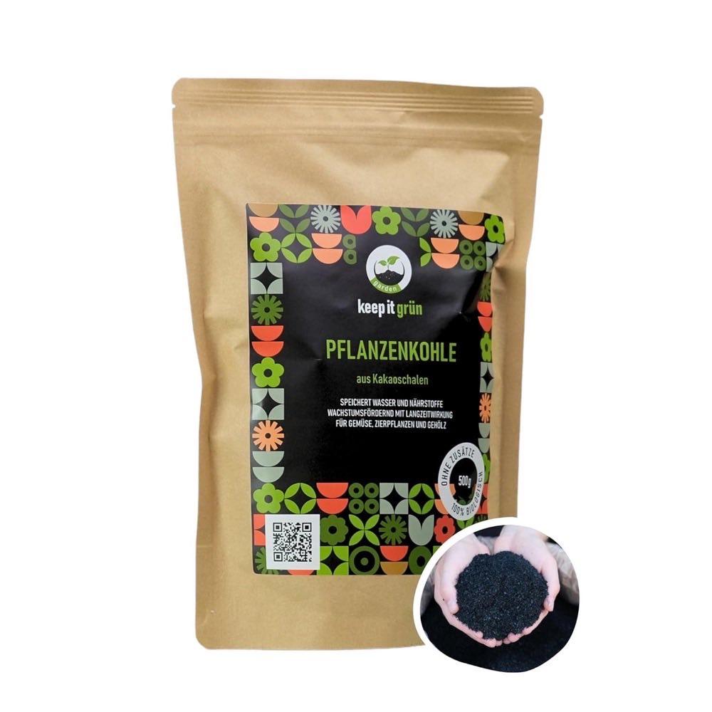 keep it grün Pflanzenkohle · 500 g (1,7 L)