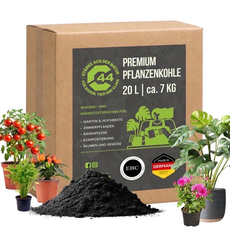 C44-Zittau C44 Premium Pflanzenkohle · EBC · 20 L