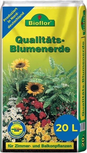 Bioflor Qualitäts-Blumenerde · 20 L