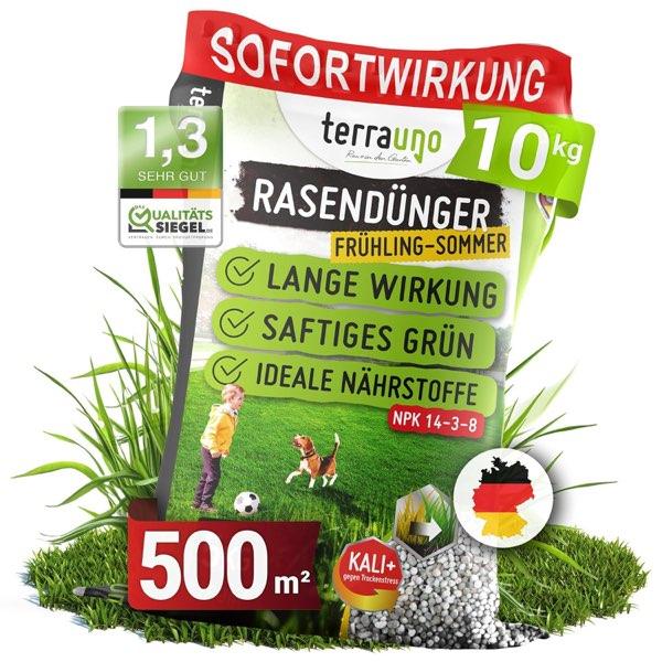 TerraUno Rasendünger Frühjahr/Sommer · 10 kg