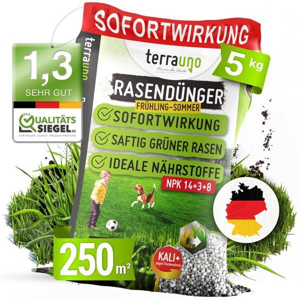TerraUno Rasendünger Frühjahr/Sommer · 5 kg