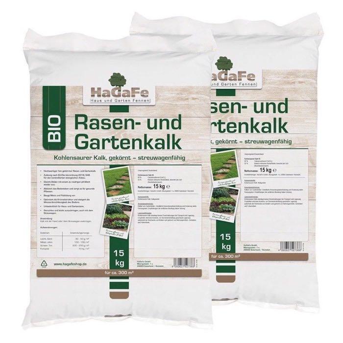HaGaFe Bio Rasenkalk 30 kg